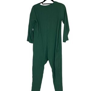 ZARA Girls‎ Green 3/4 Sleeve Wrap Romper Jumpsuit Outfit Size 13/14 164 cm